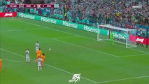 Lionel Messi, de penal, marcó el 2 a 0 ante Países Bajos