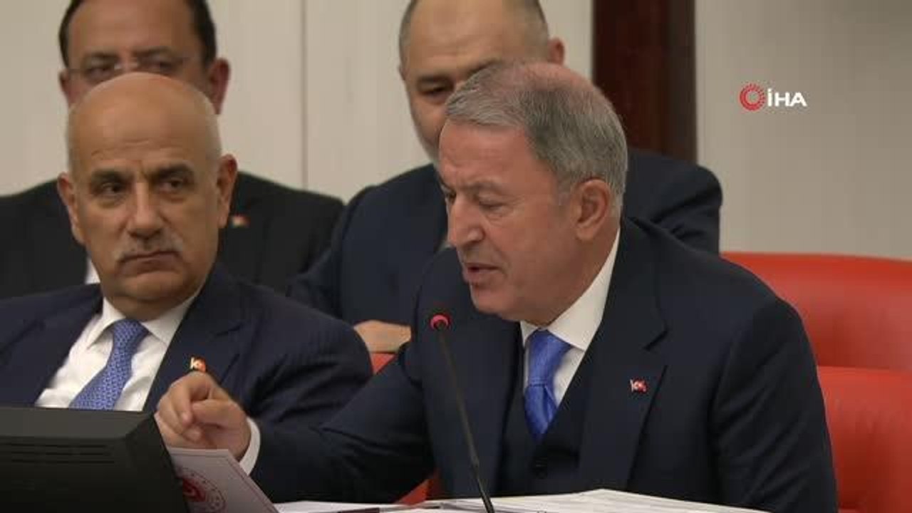 Milli Savunma Bakanı Akar: "Hiçbirinde kimyasal olmadığı raporu elimizde"