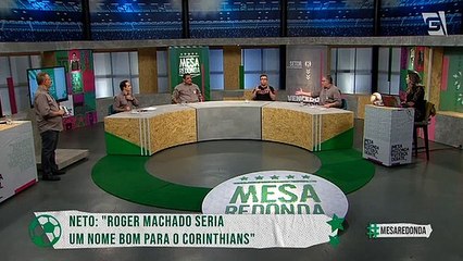 Neto quer ver Felipão no comando do Corinthians