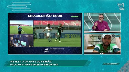 Exclusivo! Wesley fala sobre oportunidade de ser titular no Verdão