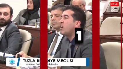 Tuzla Belediye Meclisi'nde gerginlik! CHP'liler salonu terk etti