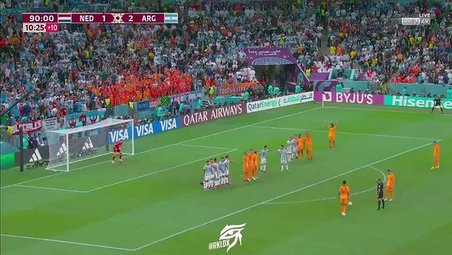Países Bajos se lo empató a la Argentina en el final