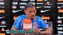Júnior Urso fala de Carille e diz que o foco e a vaga na Libertadores