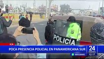 Ica: Manifestantes bloquearon la Panamericana Sur para exigir cierre del Congreso