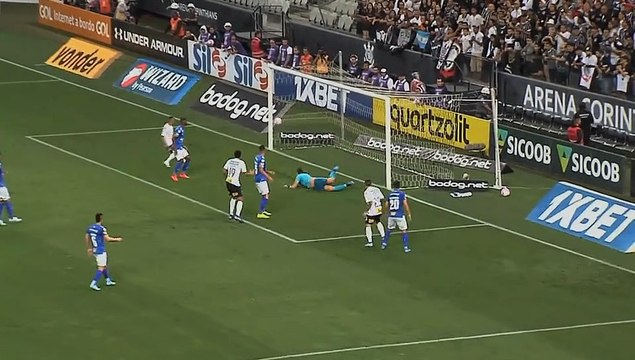 Confira os gols da derrota do Corinthians para o Cruzeiro