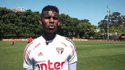 Arboleda fala da estreia do São Paulo no Brasileirão