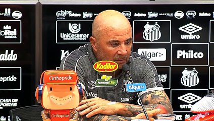 Sampaoli analisa a vitória do Santos diante do Ceará
