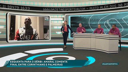 Amaral fala da expectativa para decisão do Paulistão