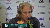 Jorge Jesus analisa a vitória do Flamengo diante do Fortaleza