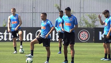 Imagens do treino do Corinthians desta segunda-feira