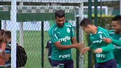 Imagens do treino do Palmeiras desta sexta-feira
