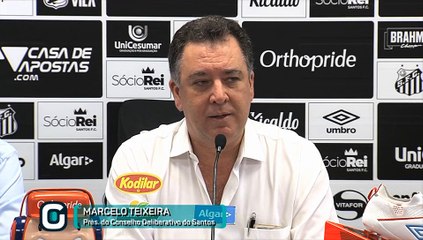 Marcelo Teixeira fala sobre mudança do estatuto do Santos