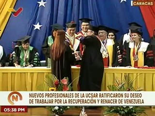 Ucsar celebra sus 300 años con un masivo acto de grado, para seguir formando profesionales