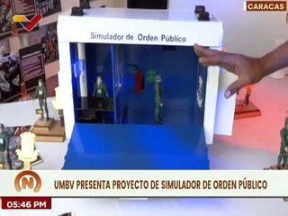 UMBV presenta Proyecto de Simulador de Orden Público en la I Expo Investigación Universitaria 2022