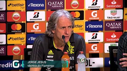 Jorge Jesus fala da arbitragem e diz que o Flamengo foi melhor e merecia vencer