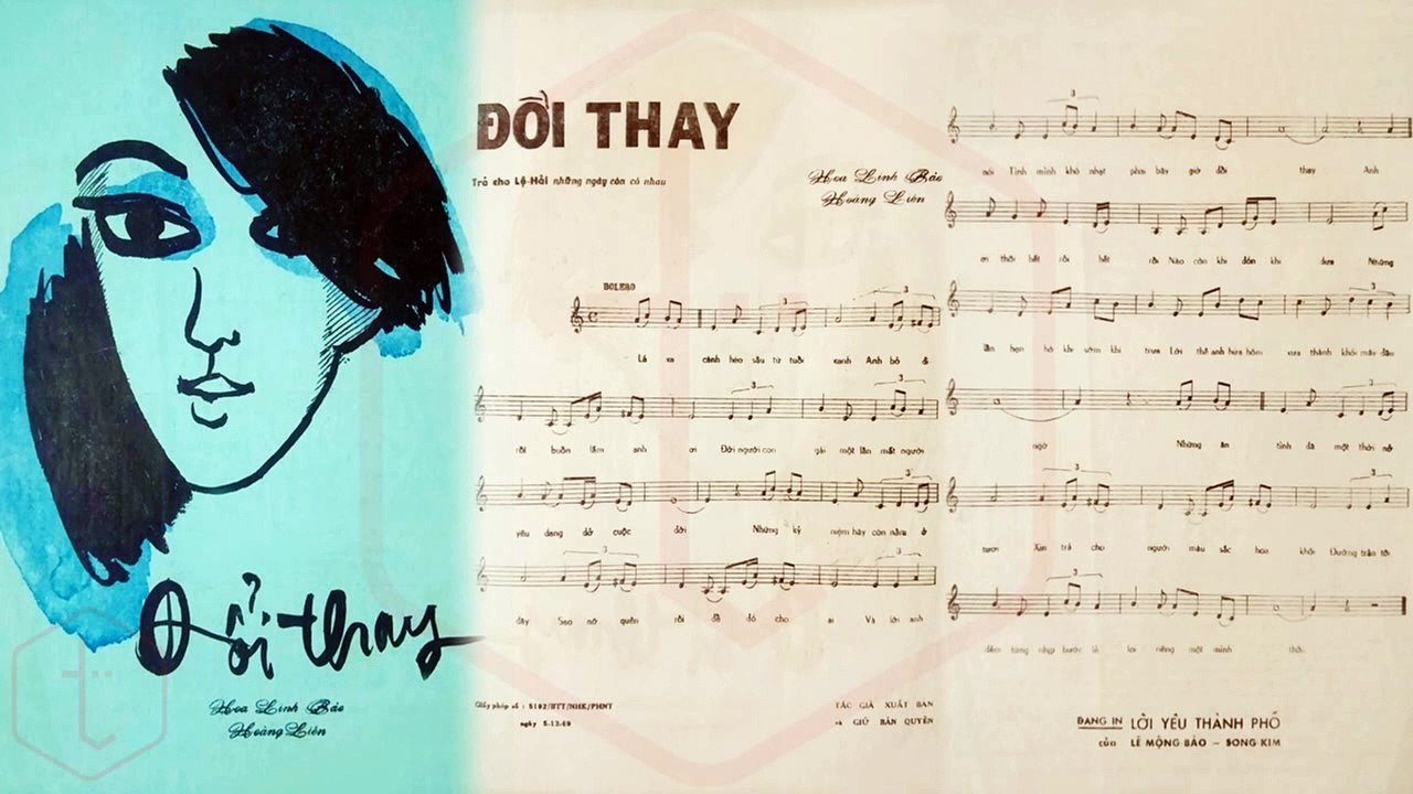 Đổi Thay (Hoa Linh Bảo) Trang Mỹ Dung Pre 1975