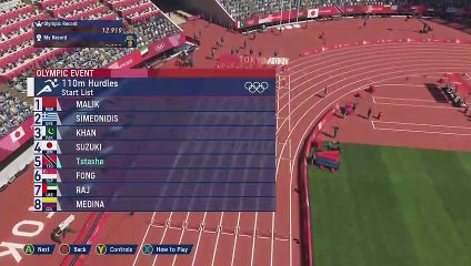 Completing The Hurdlers (Olympic Games Tokyo 2020 - The Official Video Game)