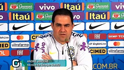 Seleção sub-20 confira o que disse o técnico Jardine em coletiva