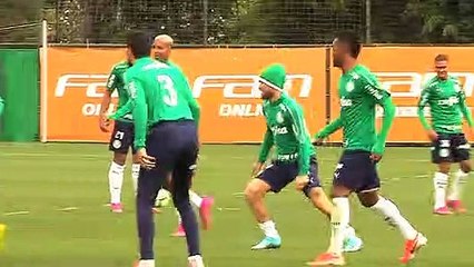 Imagens do treino do Palmeiras desta segunda-feira