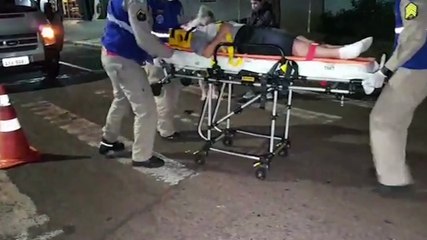 Condutor de carro foge ao atingir ciclista no Centro
