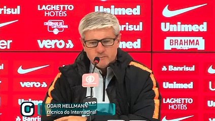 Após classificação, Odair Hellmann fala em noite perfeita