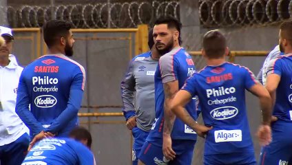 Confira o noticiário completo do Santos direto do CT Rei Pelé
