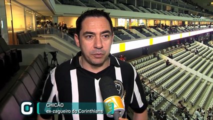 Chicão relembra choro do pai em jogo contra o Corinthians