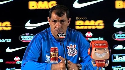 Confira como foi a coletiva com Carille após vitória contra o Atlético-MG
