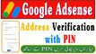 Adsense address verification with PIN  | Adsense address verification