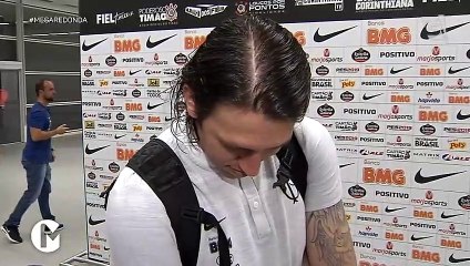 Cássio fala com exclusividade sobre a vitória do Corinthians