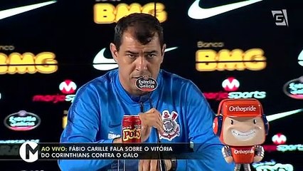 Carille fala sobre brigar pelo título do Brasileirão
