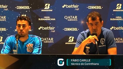 Carille Fiquei feliz pelo desempenho da equipe