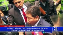 Guido Bellido dice que Pedro Castillo pudo ser “inducido” a disolver el Congreso y pide prueba toxicológica