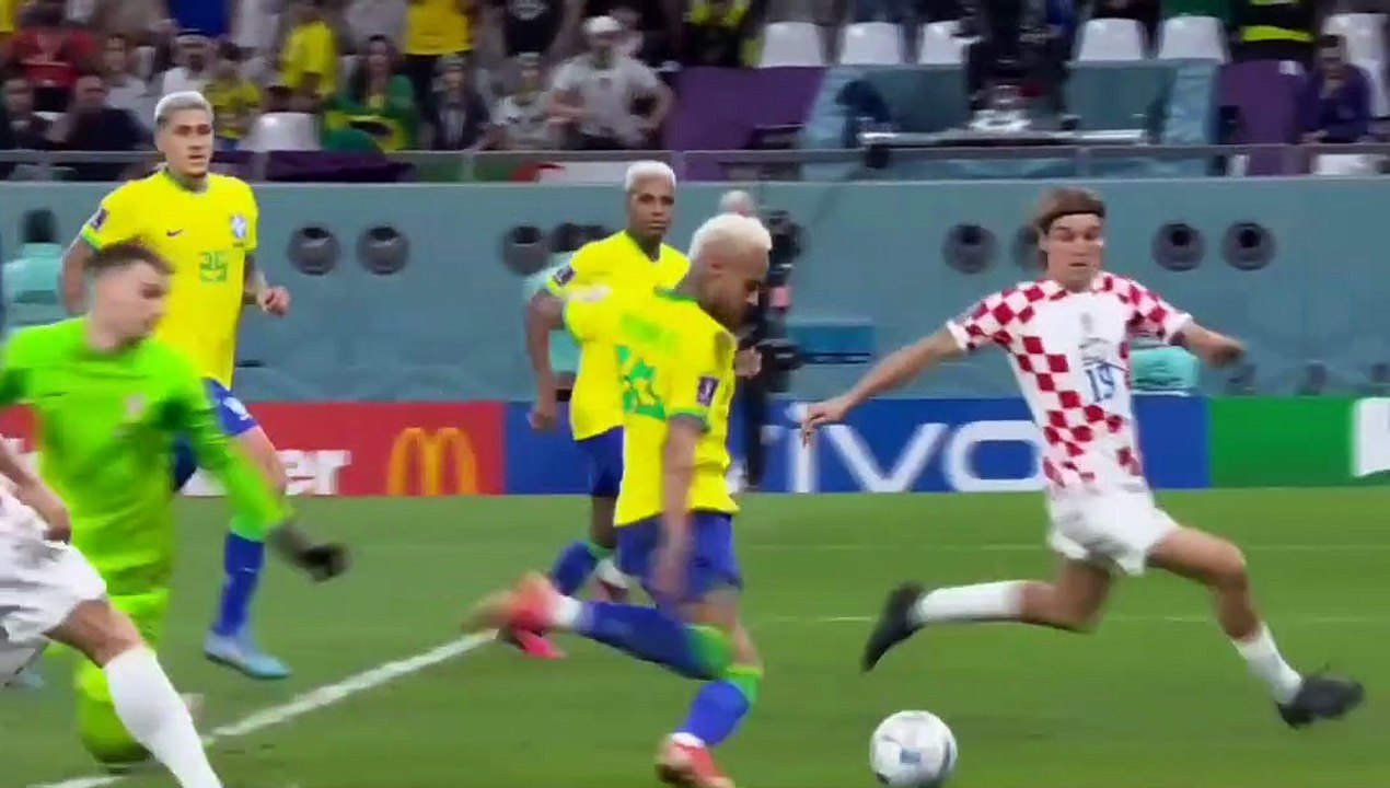 defeat neymar Croatia vs Brazil Highlights fifa world cup