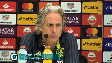 Jorge Jesus Flamengo foi uma equipe bem organizada
