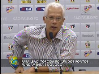 Leão exalta papel da torcida em vitória sobre Ponte