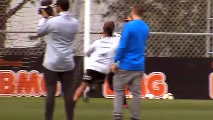 Imagens do treino do Corinthians desta terça-feira