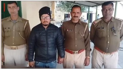 शाहजहांपुर:साइबर सेल और सदर बाजार पुलिस ने ठगी गिरोह का किया खुलासा,एक ठग गिरफ्तार