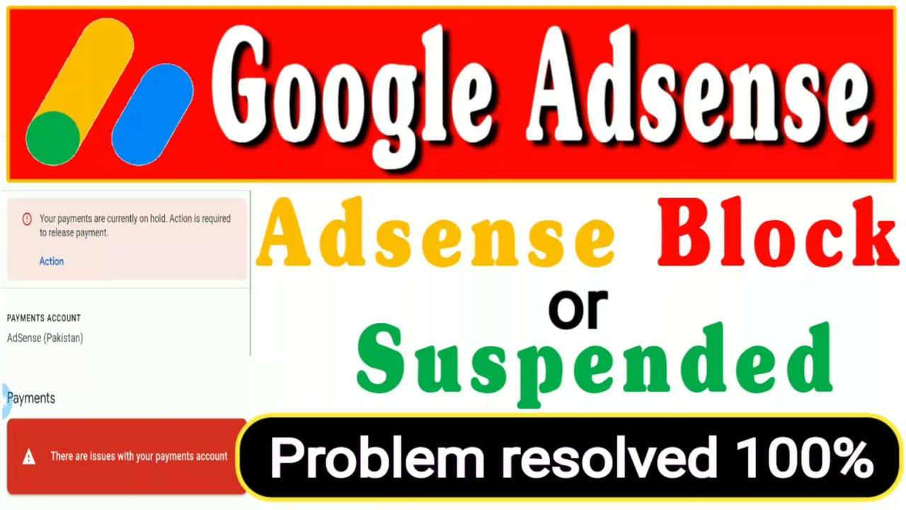 Adsense account suspended or block | How to unblock Adsense account | How to unblock Adsense account |