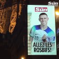 Coupe du Monde : L'incroyable provocation d'un quotidien britannique en plein Paris, cette nuit, avant France-Angleterre avec une campagne de pub pour dire 