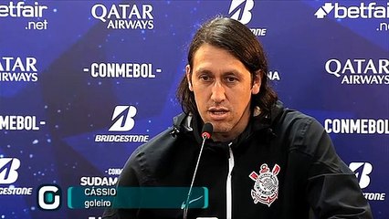 Cássio Não podemos apostar somente na Copa Sul-Americana