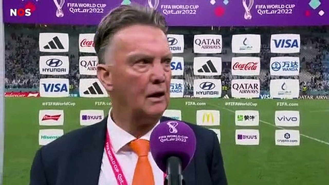 Argentina vs Netherlands 2-2 (4-3) - 2022 FIFA World Cup - Louis Van Gaal post-match interview (English subtitles)  Argentinien vs. Niederlande 2:2 (4:3) – FIFA Fussball-Weltmeisterschaft 2022 – Louis Van Gaal Interview nach dem Spiel