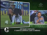 Mesa Redonda analisa expulsão de Neymar contra o Grêmio