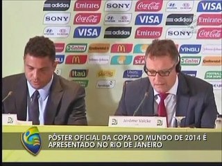 COL divulga pôster oficial da Copa do Mundo de 2014