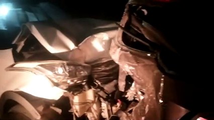 प्रताप नगर में तेज रफ्तार कार ने ढाया कहर