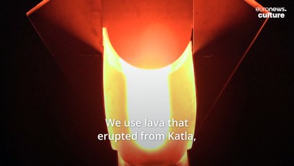 Molten hot: Icelandic show recreates volcanic eruptions by pouring lava into a room full of people