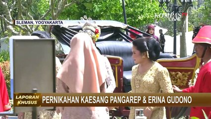 Masuki Area Akad Nikah, Ini Momen Erina Bertemu dengan Calon Suami Kaesang Pangarep!