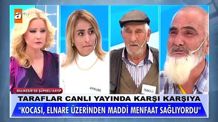 Müge Anlı'da kayıp eşini arayan Ahmet isimli şahıs Muzaffer isimli şahıs için karımla yalnız kalmak için beni döverek evden atıyordu dedi