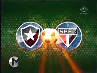 Botafogo 4 x 2 São Paulo  20052012  1ª rodada  Gols