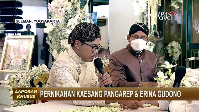 Sah! Kaesang Pangarep dan Erina Gudono Resmi Menjadi Sepasang Suami Istri
